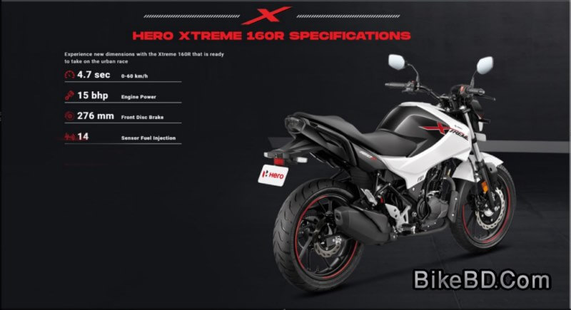 hero motorcycle features