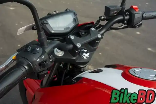 tvs apache rtr 160 4v handlebar