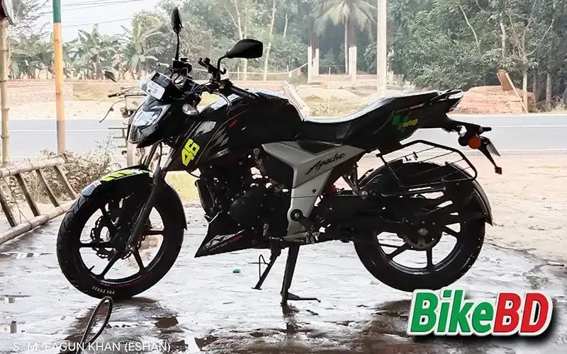 tvs apache rtr 160 4v bike pic