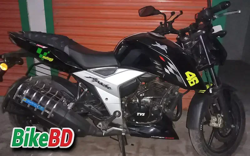 tvs apache rtr 160 4v bike