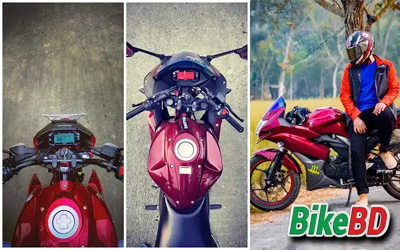 suzuki gixxer 155 red