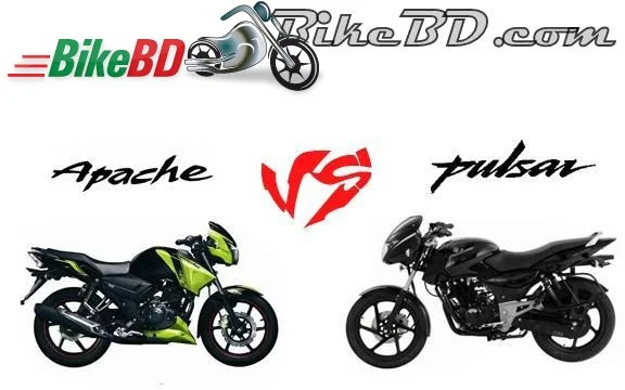 Bajaj Pulsar 150 vs Tvs Apache 150 RTR :A Comparison