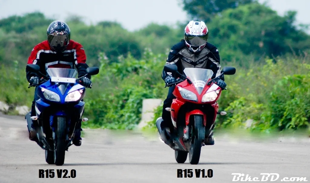 Yamaha R15 V.1 vs Yamaha R15 V.2