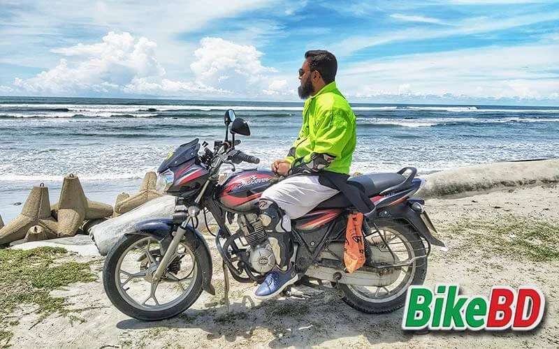 bajaj discover 125 at cox bazar