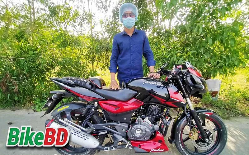 bajaj pulsar 150 twin disc user