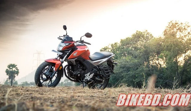 honda cb hornet 160r red