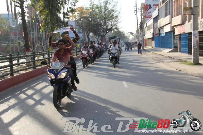 bike rally in bangladesh