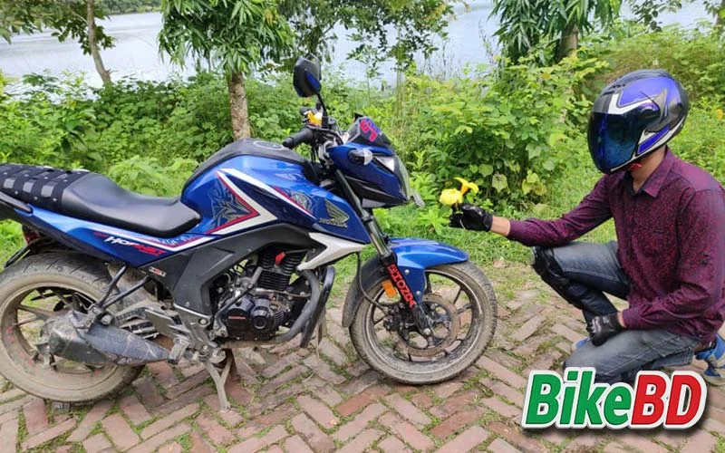 honda cb hornet 160r blue colour