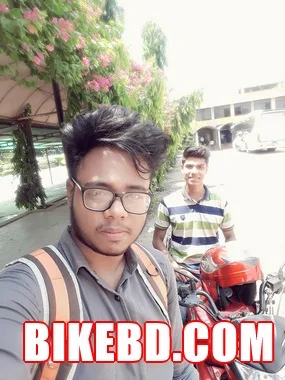 honda cb trigger 150 user selfie