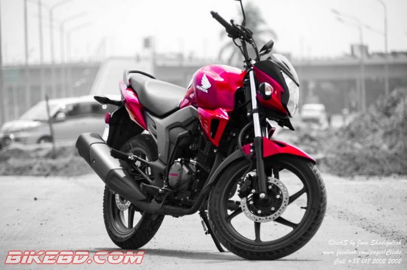 honda cb trigger 150cc red colour