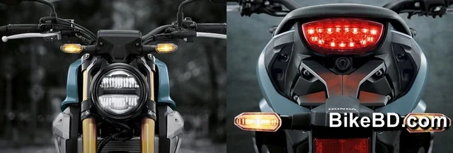 honda cb150r exmotion led head light tail light indicator