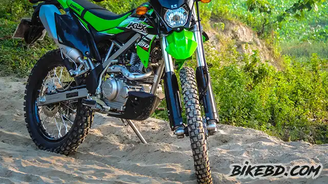 kawasaki klx 150bf front suspension