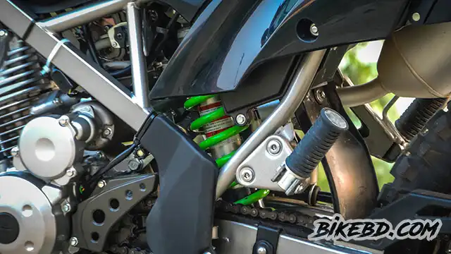 kawasaki klx 150bf rear suspension