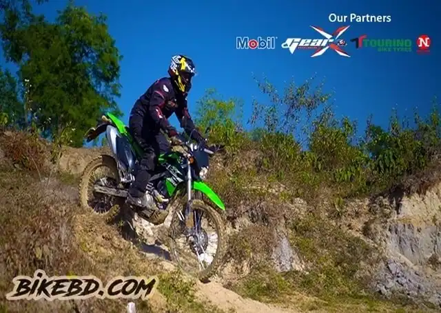 kawasaki klx 150bf review by team bikebd 640 390