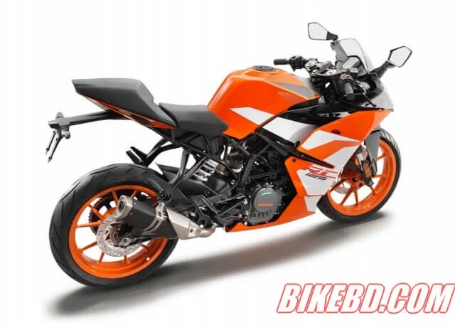 ktm rc 125 showroom