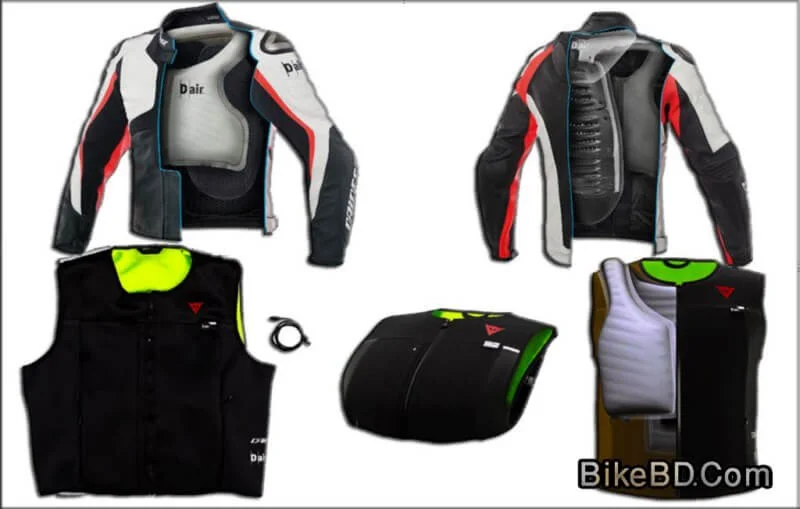 motorcycle airbag vest jacket