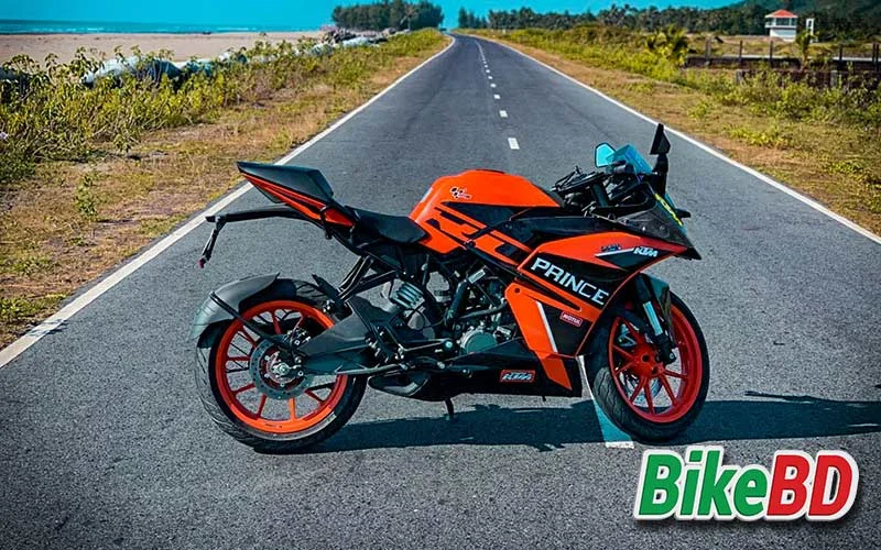 ktm rc 125 full view