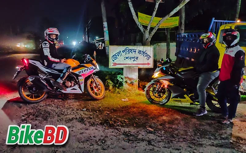 serpur district with honda cbr repsol