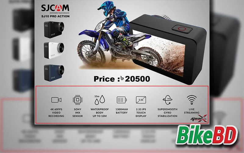 sjcam price in bangladesh sj10