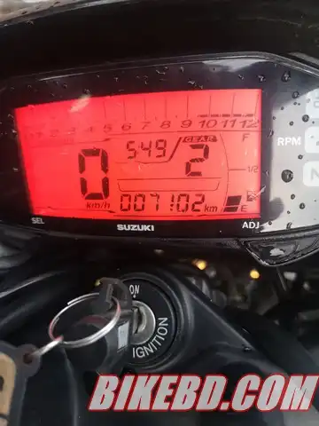 suzuki gixxer 2017 speedometer