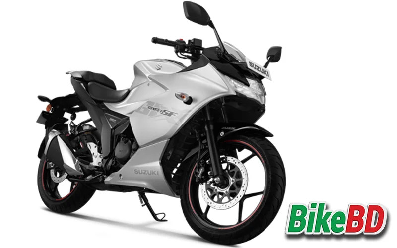 suzuki gixxer sf fi abs silver colour