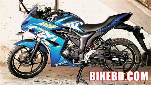 suzuki gixxer sf motogp edition bike