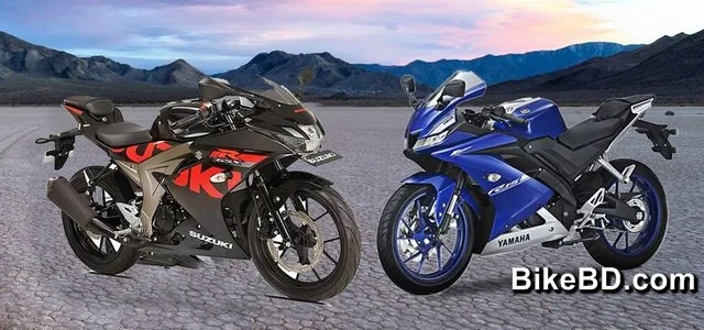 suzuki gsx-r150 vs yamaha-r15 v3 looks design comparison