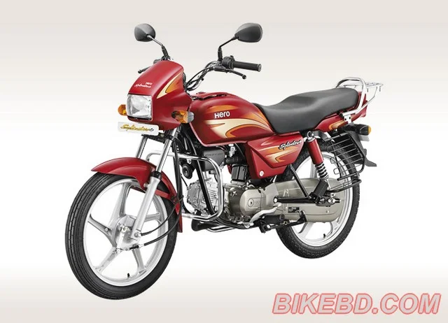 top five 100cc bikes in bangladesh hero splendor plus