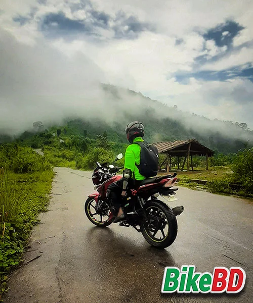 tvs apache rtr 150 dd at bandarban