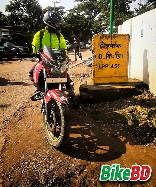 tvs apache rtr 150 dd at teknaf 0 km