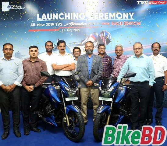 tvs apache rtr 160 race edition in bangladesh