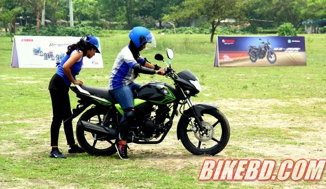 women motorcycle riders in bangladesh yamaha