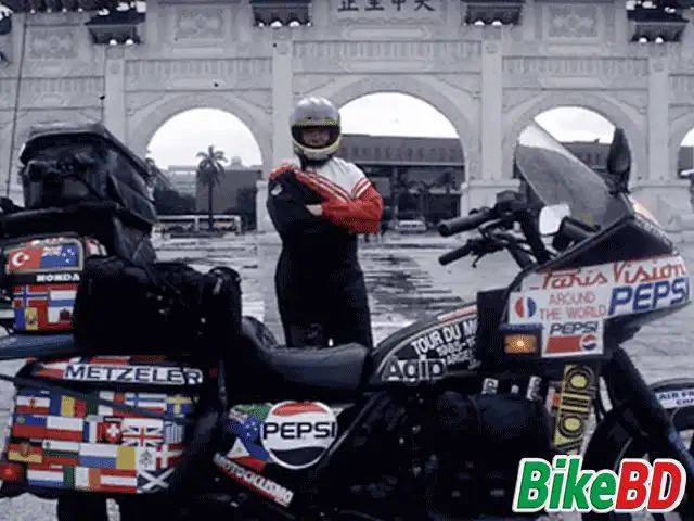 world record motorcycle tour