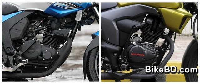 yamaha szr vs honda cb trigger performance