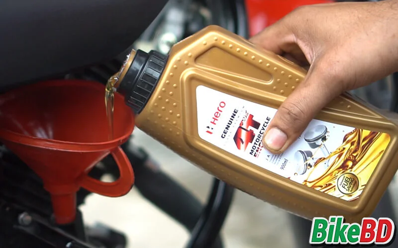 hero passion x pro engine oil