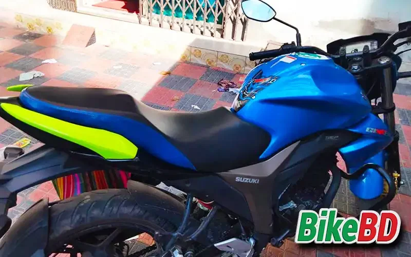 suzuki gixxer 155 blue