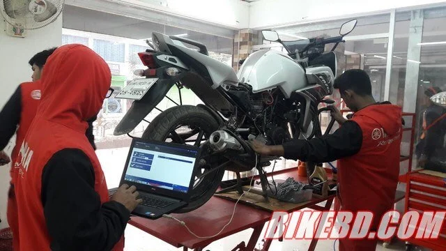 motorcycle service center in bangladesh