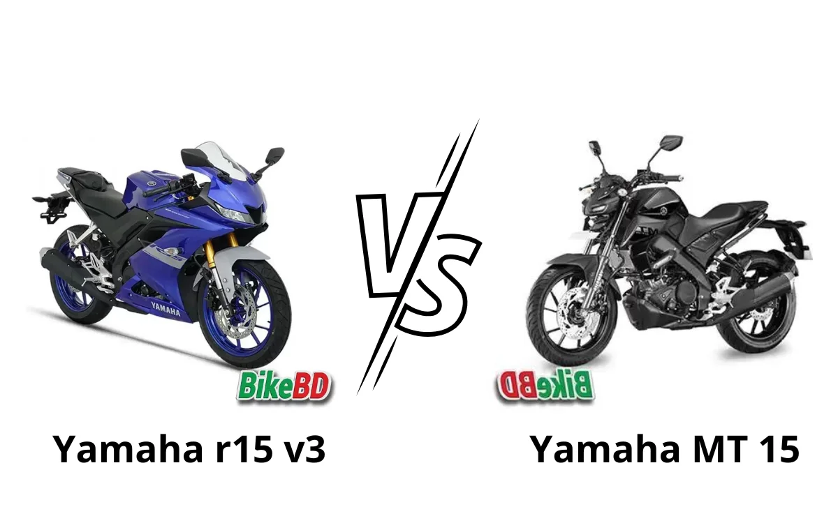 Yamaha R15 V3 Vs Yamaha MT 15