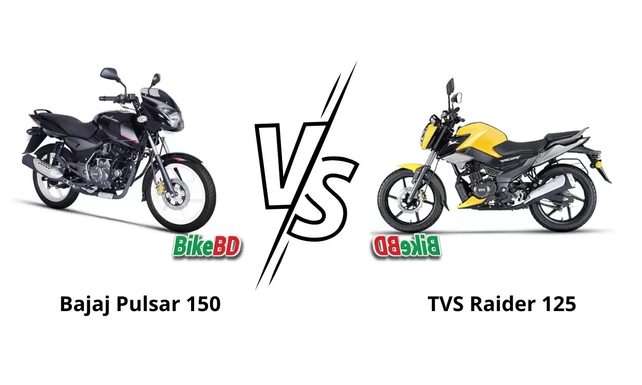 Pulsar 150 vs Tvs raider 125