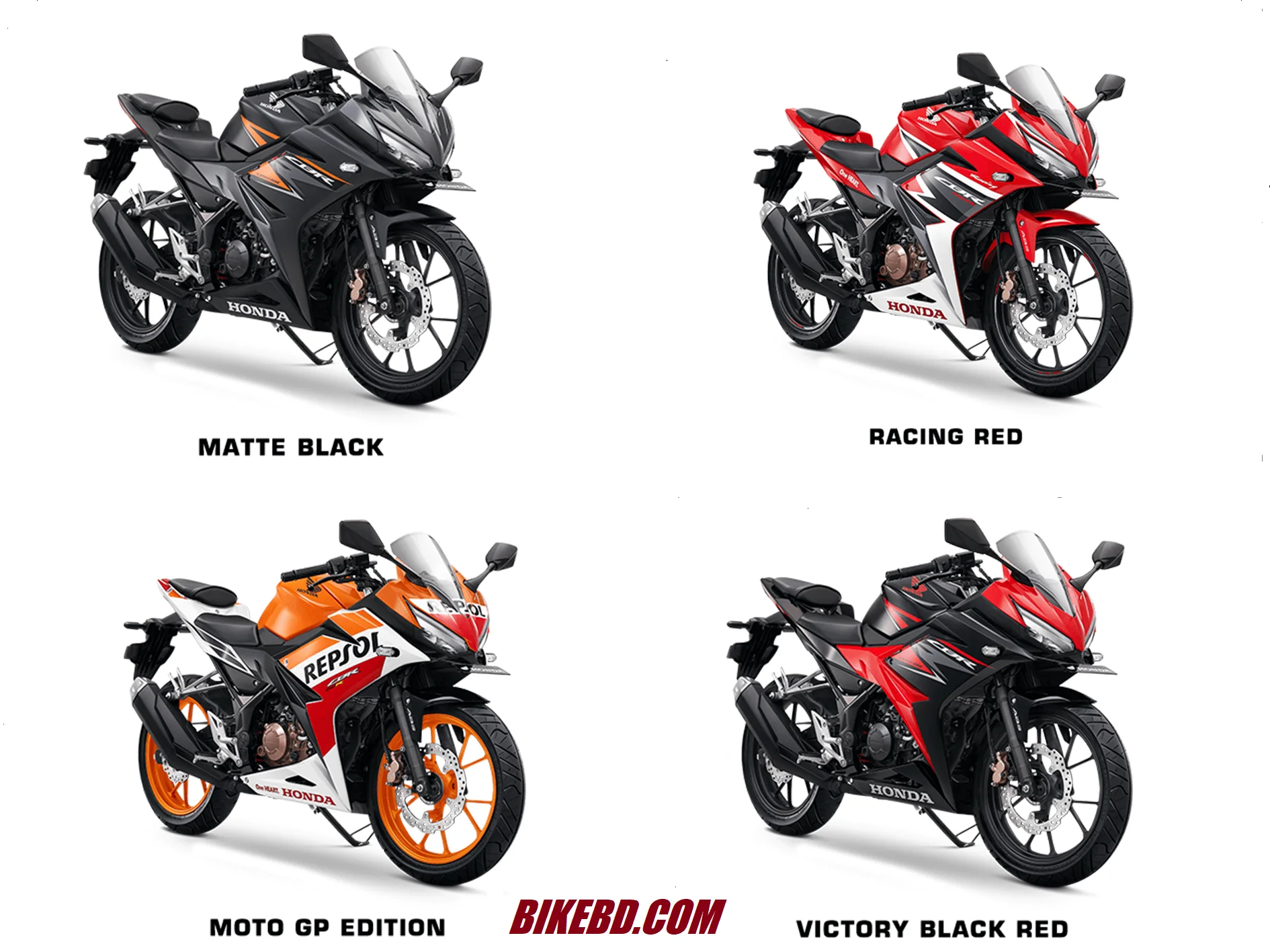 honda cbr150r color graphics