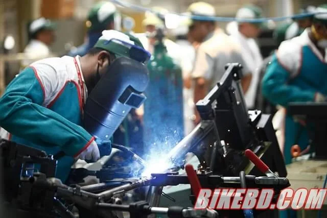 honda motorcycle production