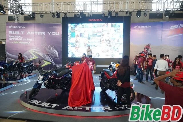 honda stall 5th dhaka bike show