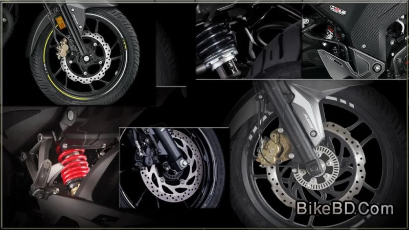 Hornet-ABS VS FZS-ABS VS NS160-ABS comparison