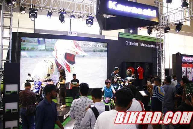 kawasaki at dhaka bike show 2018