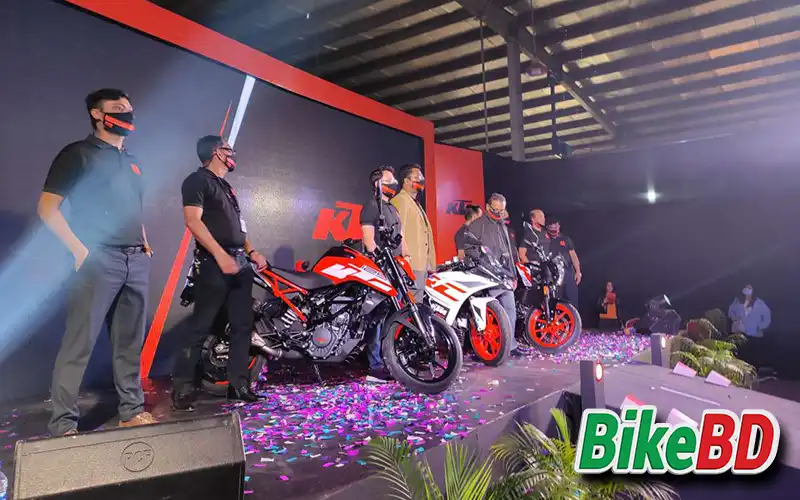 ktm launching event in bangladesh