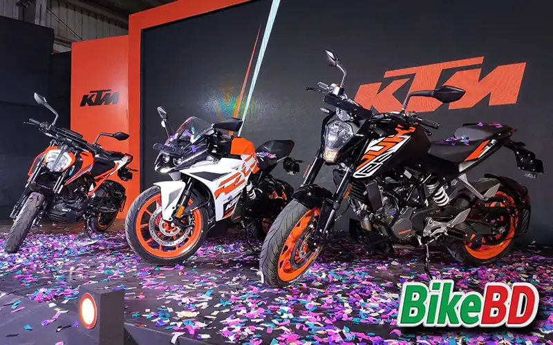 ktm motorcycles launching in bangladesh