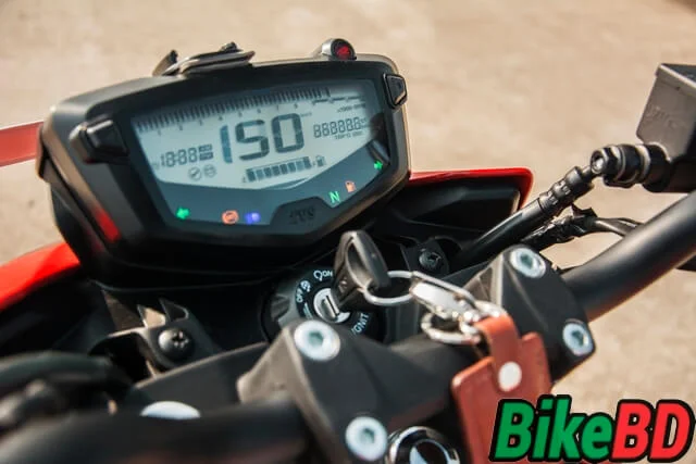 tvs apache rtr 160 4v speedometer