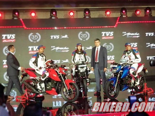 tvs apache rtr160 4v price in bangladesh