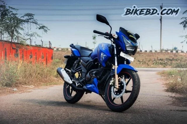 tvs apache rtr160 review by bikebd