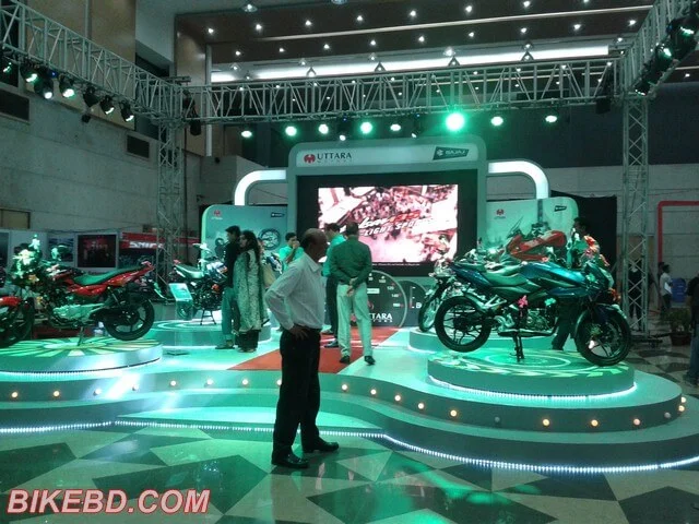 uttara motors at bike fair in bangladesh